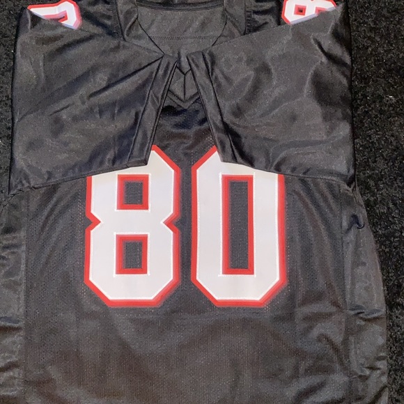 NWOT Atlanta Falcons Andre Rison authentic signed autograph jersey A534199.Black - Picture 5 of 7